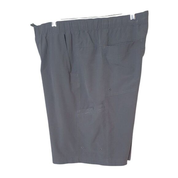 Magellan Outdoors Mens Fishing Shorts L Gray Water-Repellent Utility Sporty - Picture 4 of 8